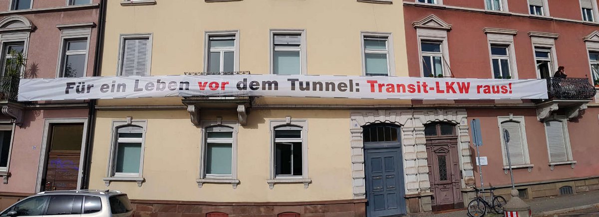Die Freiburger:innen des Hauses am Dreisamufer wollen nicht 30 Jahre lang auf einen Tunnel warten, sondern heute gut leben. Foto: Forum Dreisamufer